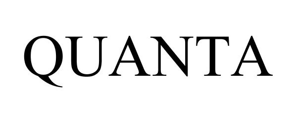 Trademark Logo QUANTA