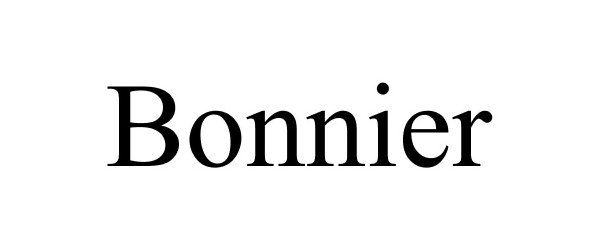 Trademark Logo BONNIER