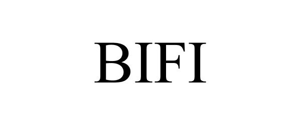 Trademark Logo BIFI