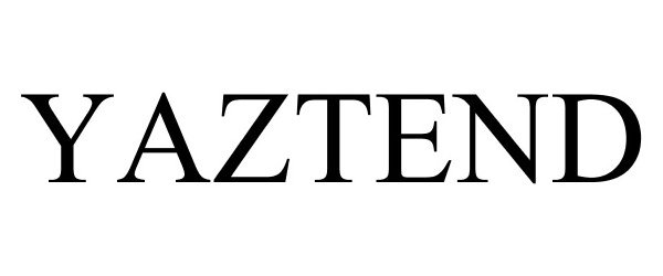 Trademark Logo YAZTEND