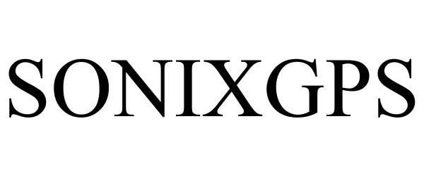 Trademark Logo SONIXGPS