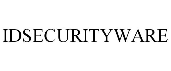 Trademark Logo IDSECURITYWARE