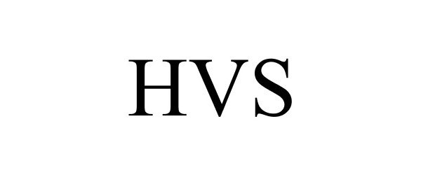Trademark Logo HVS