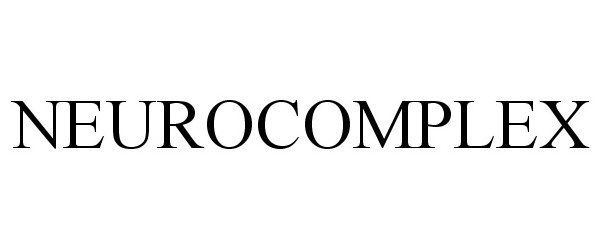 Trademark Logo NEUROCOMPLEX