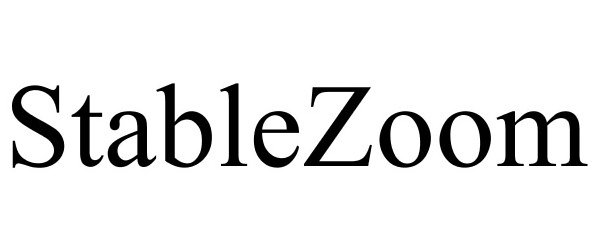 Trademark Logo STABLEZOOM