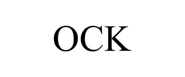 Trademark Logo OCK