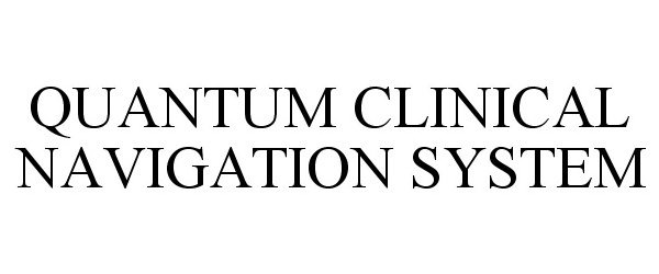  QUANTUM CLINICAL NAVIGATION SYSTEM