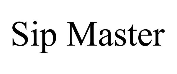 Trademark Logo SIP MASTER