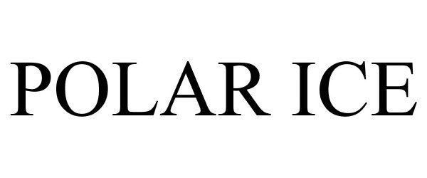 Trademark Logo POLAR ICE