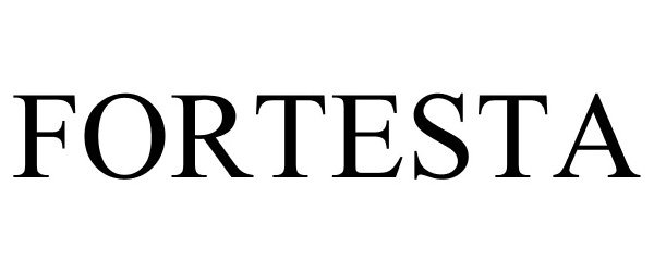 Trademark Logo FORTESTA