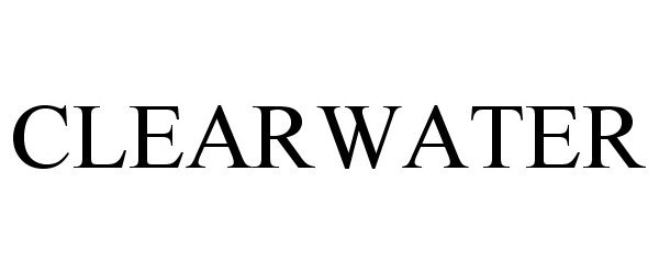 Trademark Logo CLEARWATER