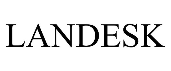 Trademark Logo LANDESK