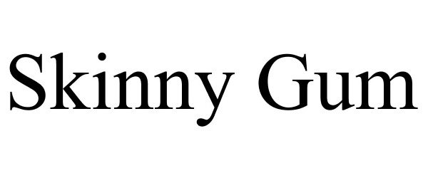 Trademark Logo SKINNY GUM