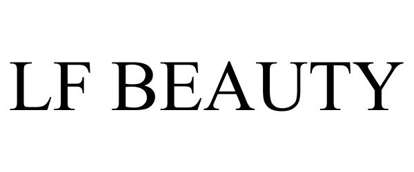 Trademark Logo LF BEAUTY