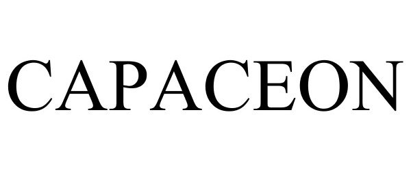 Trademark Logo CAPACEON