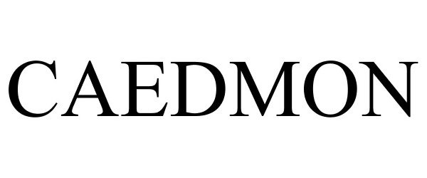 Trademark Logo CAEDMON