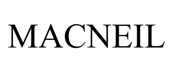 Trademark Logo MACNEIL