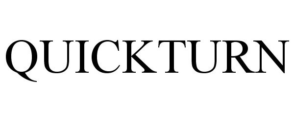 Trademark Logo QUICKTURN