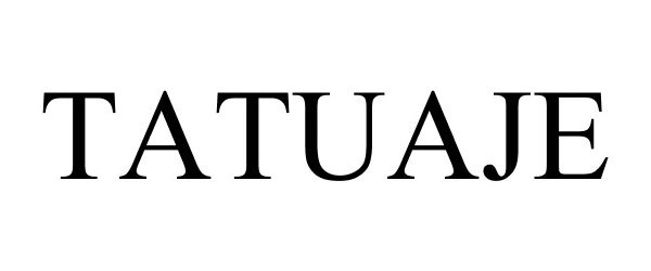  TATUAJE