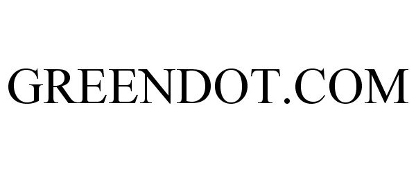 Trademark Logo GREENDOT.COM