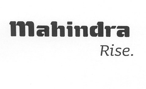 Trademark Logo MAHINDRA RISE.