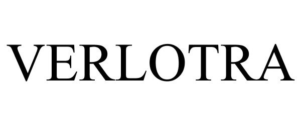 Trademark Logo VERLOTRA
