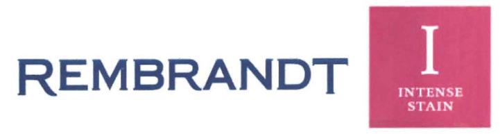 Trademark Logo REMBRANDT I INTENSE STAIN