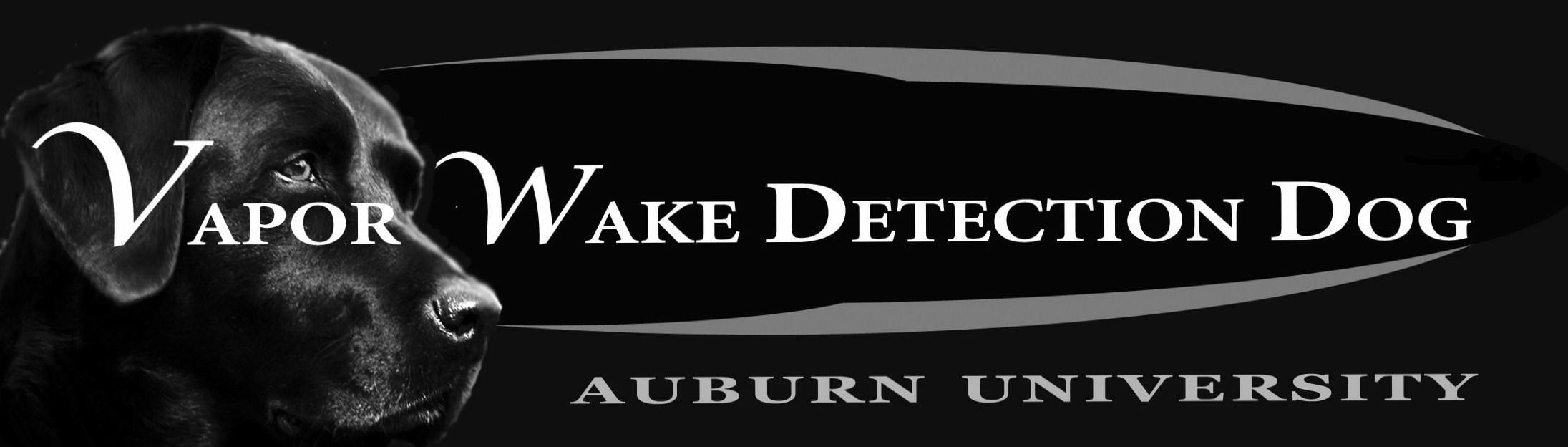 Trademark Logo VAPOR WAKE DETECTION DOG AUBURN UNIVERSITY