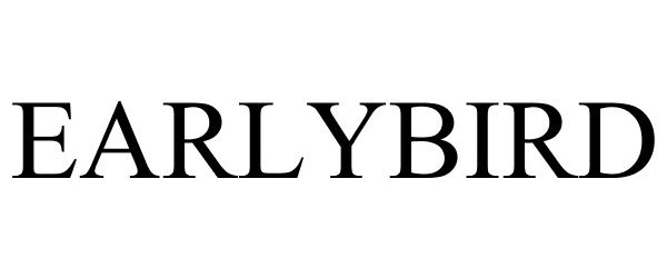 Trademark Logo EARLYBIRD