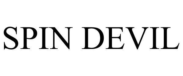 Trademark Logo SPIN DEVIL