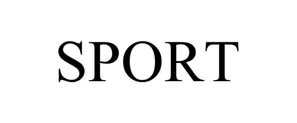 Trademark Logo SPORT