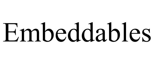 Trademark Logo EMBEDDABLES