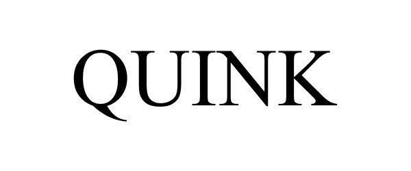 Trademark Logo QUINK