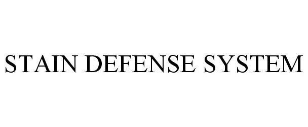  STAIN DEFENSE SYSTEM