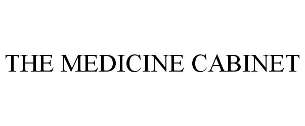 Trademark Logo THE MEDICINE CABINET