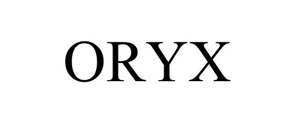 Trademark Logo ORYX