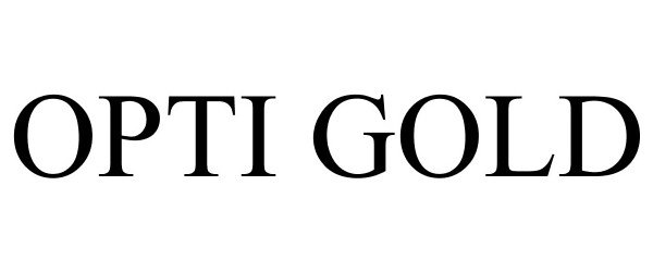 Trademark Logo OPTI GOLD