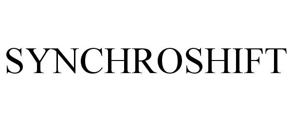 Trademark Logo SYNCHROSHIFT
