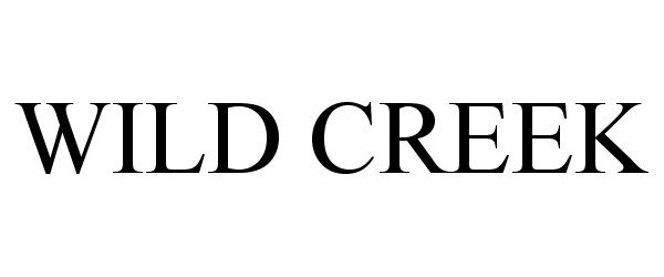Trademark Logo WILD CREEK