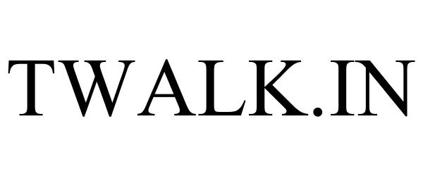  TWALK.IN