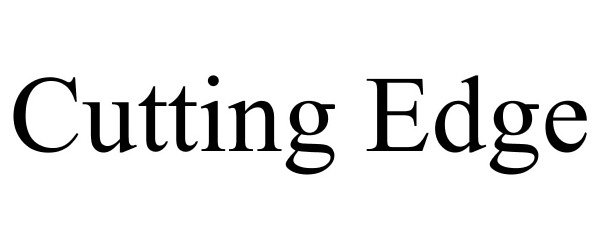 Trademark Logo CUTTING EDGE