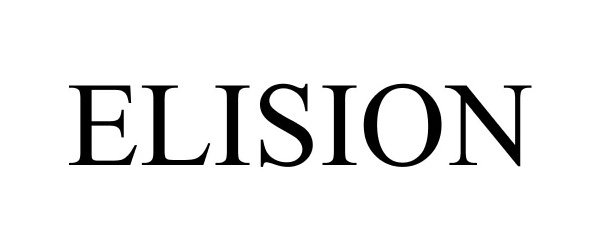 Trademark Logo ELISION