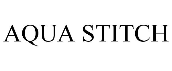 Trademark Logo AQUA STITCH