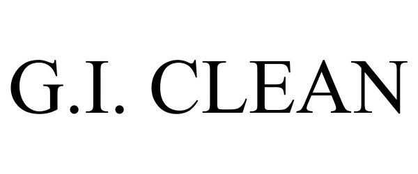 Trademark Logo G.I. CLEAN