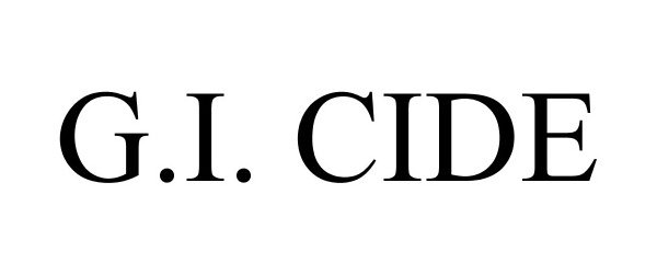 Trademark Logo G.I. CIDE