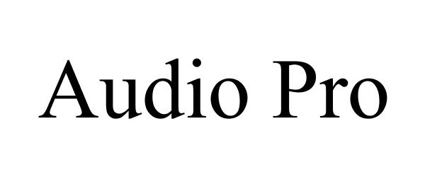  AUDIO PRO