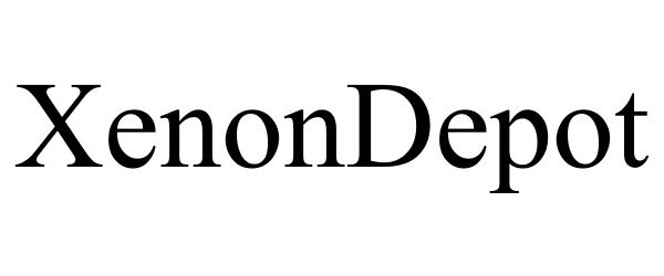 Trademark Logo XENONDEPOT