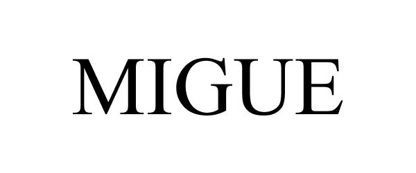 Trademark Logo MIGUE