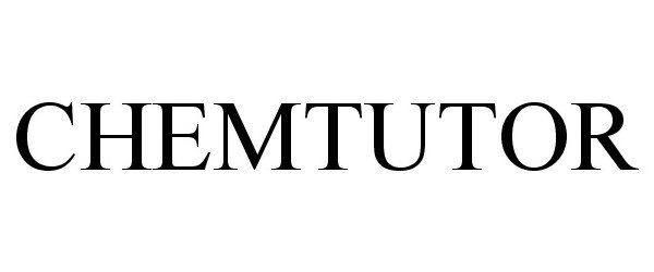 Trademark Logo CHEMTUTOR
