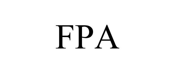 Trademark Logo FPA